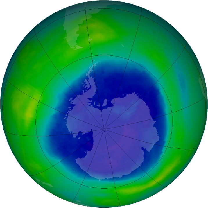 Ozone Map 1987-09-18